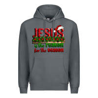 Rock jesus is the reason for the season Premium Hoodie - CowGirlArtShop