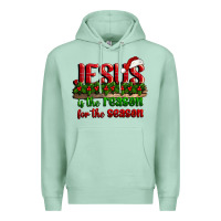Seafoam jesus is the reason for the season Premium Hoodie - CowGirlArtShop