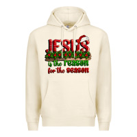 Tofu jesus is the reason for the season Premium Hoodie - CowGirlArtShop