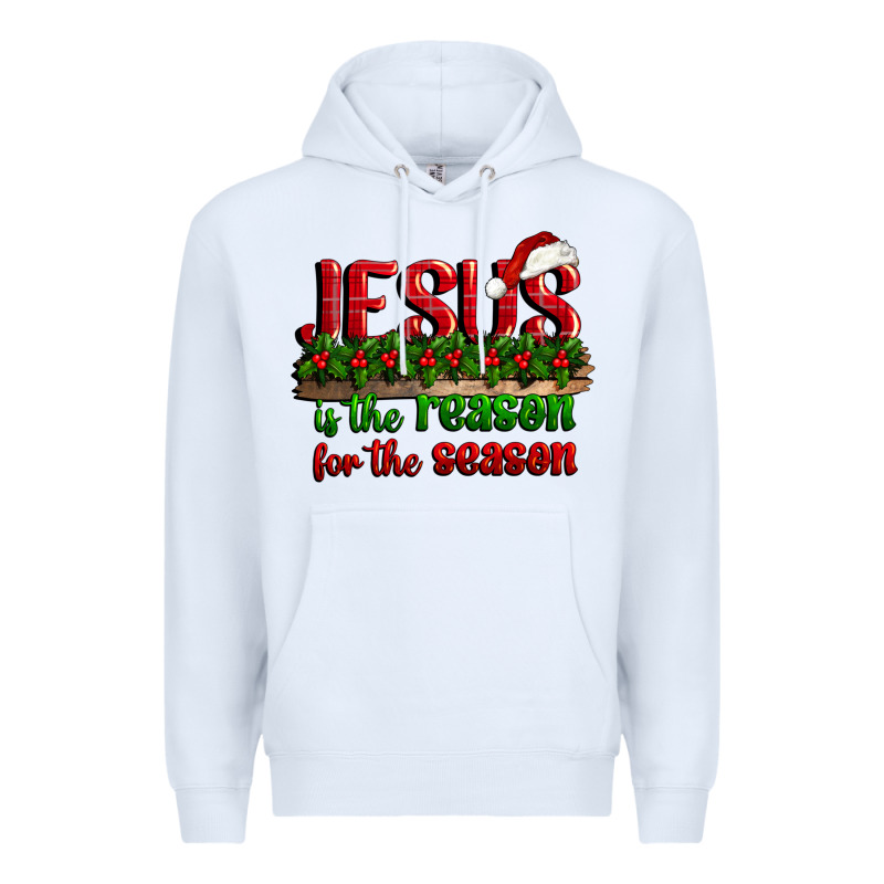 Jesus Is The Reason For The Season Premium Hoodie by CowGirlArtShop | Teevron