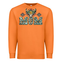 Carrot Mom with Cow skull Mother's Day Premium Sweatshirt - CowGirlArtShop