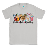 Moon Dust peace love nursing Classic Tee - MaliasSmallBusiness