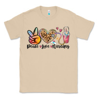 Mushroom peace love nursing Classic Tee - MaliasSmallBusiness