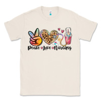 Natural peace love nursing Classic Tee - MaliasSmallBusiness