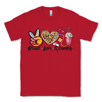 Red peace love nursing Classic Tee - MaliasSmallBusiness