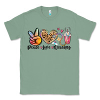 Sage peace love nursing Classic Tee - MaliasSmallBusiness