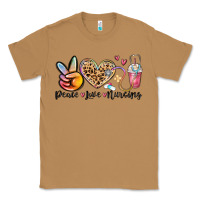 Toasted Coconut peace love nursing Classic Tee - MaliasSmallBusiness