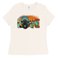 Bone love black angus indian headdress Ladies Tee - JahusDesignShop