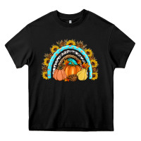 Black Fall rainbow Heavy Core Tee - Artiststas