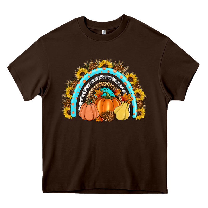 Fall Rainbow Heavy Core Tee by Artiststas | Teevron