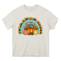 Cream Fall rainbow Heavy Core Tee - Artiststas