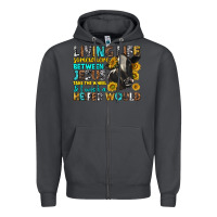 Smoke Living Life Somewhere Between Jesus Zipper Hoodie - texasbilliewilder