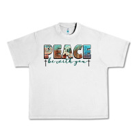 Lunar Rock peace be with you cross Urban Heavy Tee - NancyCooperArtShop
