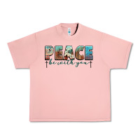 Salmon peace be with you cross Urban Heavy Tee - NancyCooperArtShop