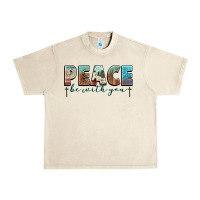 Sandshell peace be with you cross Urban Heavy Tee - NancyCooperArtShop