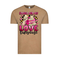 Books Are My Love Language Vintage Tee | Teevron