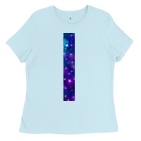 Baby Blue Halloween Key Fob Ladies Tee - BundleAndBundleShop