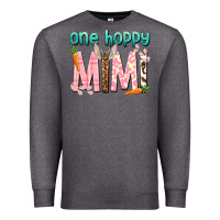 Charcoal Heather One hoppy Mimi Easter Day Premium Sweatshirt - HowdyJamesFarm