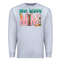 Heather Grey One hoppy Mimi Easter Day Premium Sweatshirt - HowdyJamesFarm