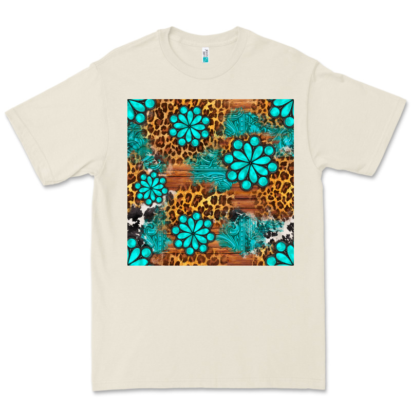 Leopard Gemstone Seamless Pattern Premium Tee by BundleAndBundleShop | Teevron