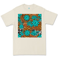 Bone leopard gemstone seamless pattern Premium Tee - BundleAndBundleShop