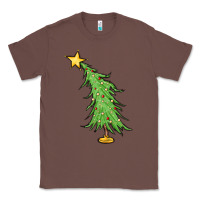 Chestnut trendy christmas tree Classic Tee - MaliasSmallBusiness