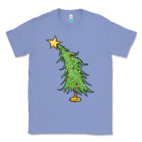 Colony Blue trendy christmas tree Classic Tee - MaliasSmallBusiness