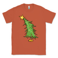 Copper trendy christmas tree Classic Tee - MaliasSmallBusiness