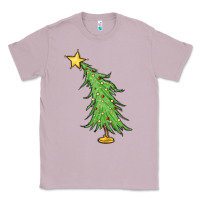 Lilac trendy christmas tree Classic Tee - MaliasSmallBusiness