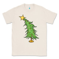 Natural trendy christmas tree Classic Tee - MaliasSmallBusiness