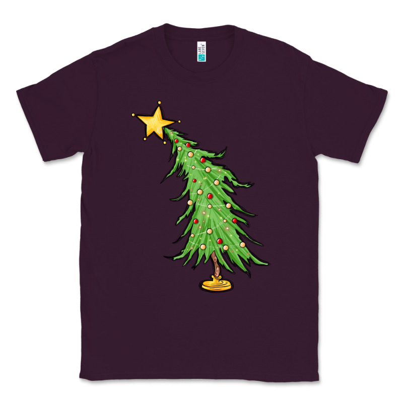 Trendy Christmas Tree Classic Tee by MaliasSmallBusiness | Teevron