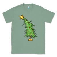 Sage trendy christmas tree Classic Tee - MaliasSmallBusiness