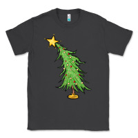 Smoke trendy christmas tree Classic Tee - MaliasSmallBusiness
