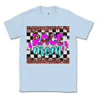 Dusty Blue race mom Classic Tee - JahusDesignShop