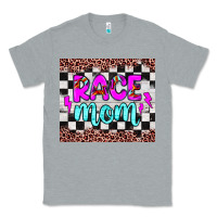 Heather Grey race mom Classic Tee - JahusDesignShop