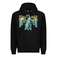 Black thuhderbird Premium Hoodie - JahusDesignShop