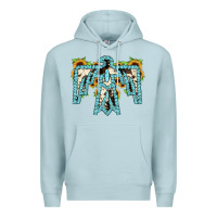 Blue Mist thuhderbird Premium Hoodie - JahusDesignShop