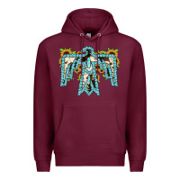 Burgundy thuhderbird Premium Hoodie - JahusDesignShop