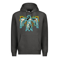 Charcoal Heather thuhderbird Premium Hoodie - JahusDesignShop