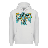 Dove Grey thuhderbird Premium Hoodie - JahusDesignShop