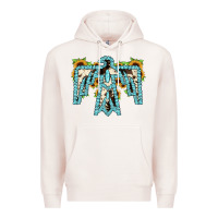 Pale Pink thuhderbird Premium Hoodie - JahusDesignShop