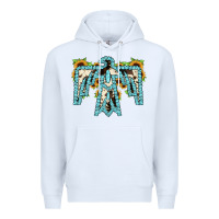 White thuhderbird Premium Hoodie - JahusDesignShop