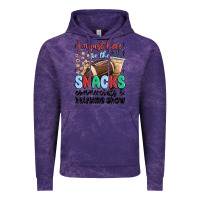 Cloud Purple im just here for the snacks commercials and  halftime show Vintage Hoodie - MaliasSmallBusiness