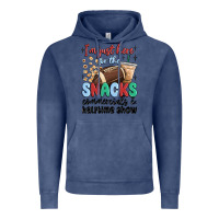 Vintage Denim im just here for the snacks commercials and  halftime show Vintage Hoodie - MaliasSmallBusiness