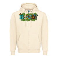 Sandshell Western Howdy Zipper Hoodie - texasbilliewilder