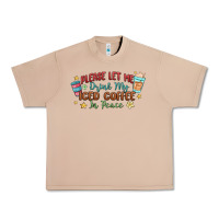 Burro please let me drink my iced coffee in peace Urban Heavy Tee - MaliasSmallBusiness