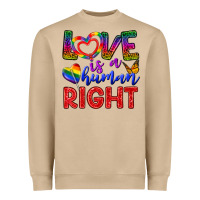 Mushroom Love İs a Human Right Heavyweight Sweatshirt - BundleAndBundleShop