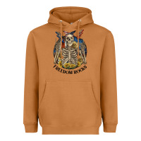 Meerkat freedom rocks Heavyweight Hoodie - CowGirlArtShop