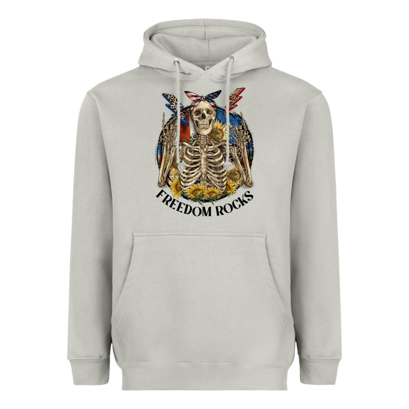 Freedom Rocks Heavyweight Hoodie by CowGirlArtShop | Teevron