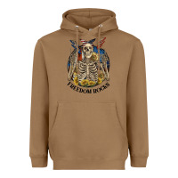 Toasted Coconut freedom rocks Heavyweight Hoodie - CowGirlArtShop